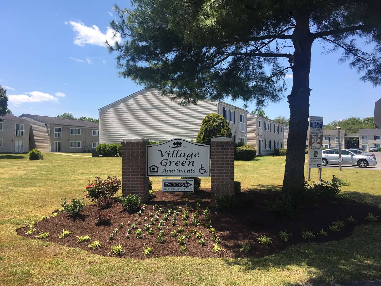 Village Green Apartments — community view in Waldorf, MD